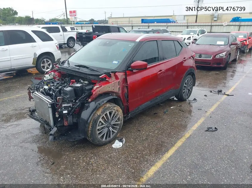 2023 Nissan Kicks Sv Xtronic Cvt VIN: 3N1CP5CV3PL476739 Lot: 45358615