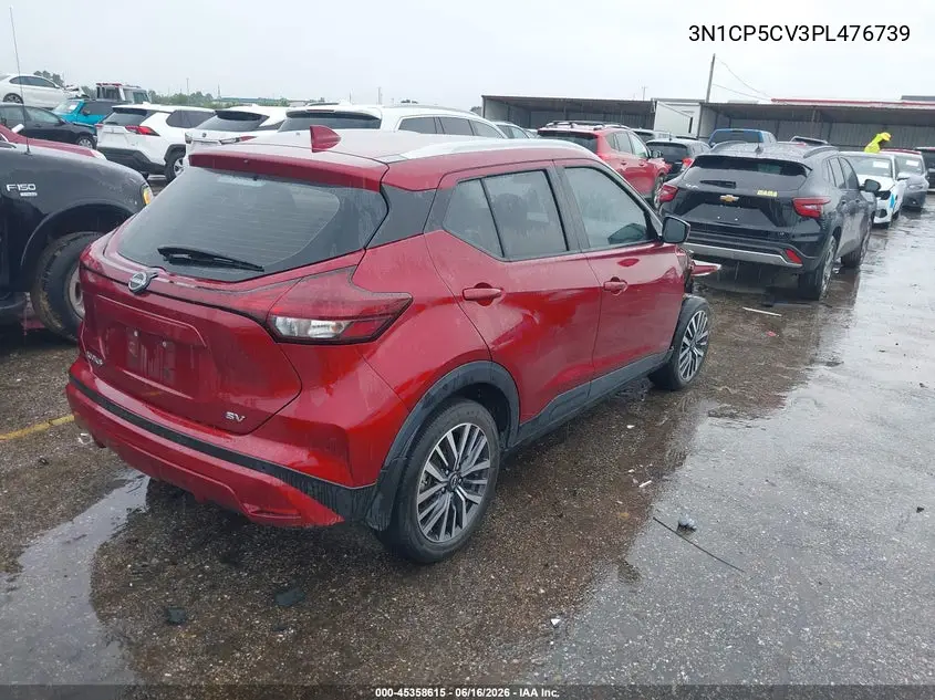 2023 Nissan Kicks Sv Xtronic Cvt VIN: 3N1CP5CV3PL476739 Lot: 45358615