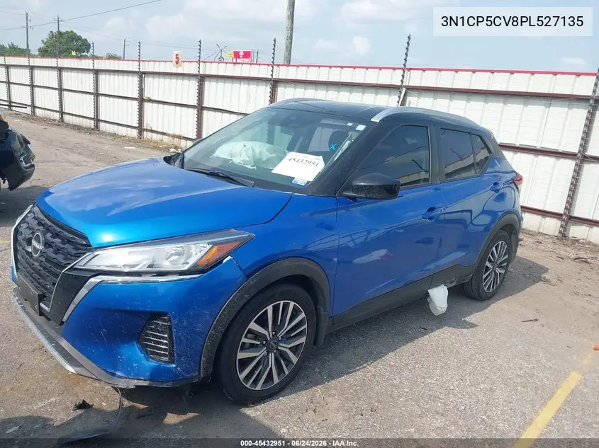 2023 Nissan Kicks Sv Xtronic Cvt VIN: 3N1CP5CV8PL527135 Lot: 45432951