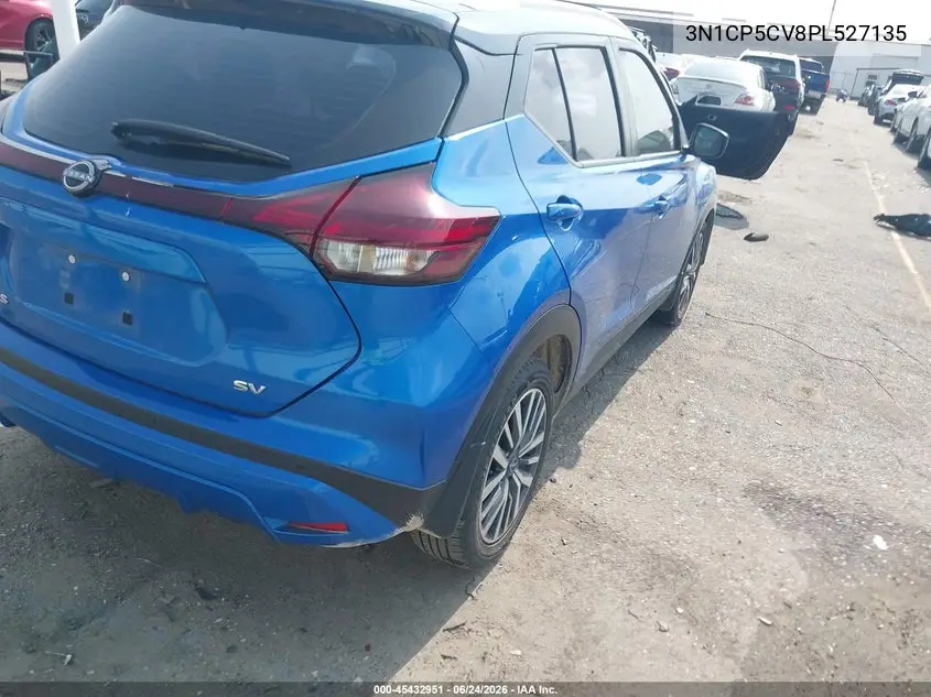 2023 Nissan Kicks Sv Xtronic Cvt VIN: 3N1CP5CV8PL527135 Lot: 45432951