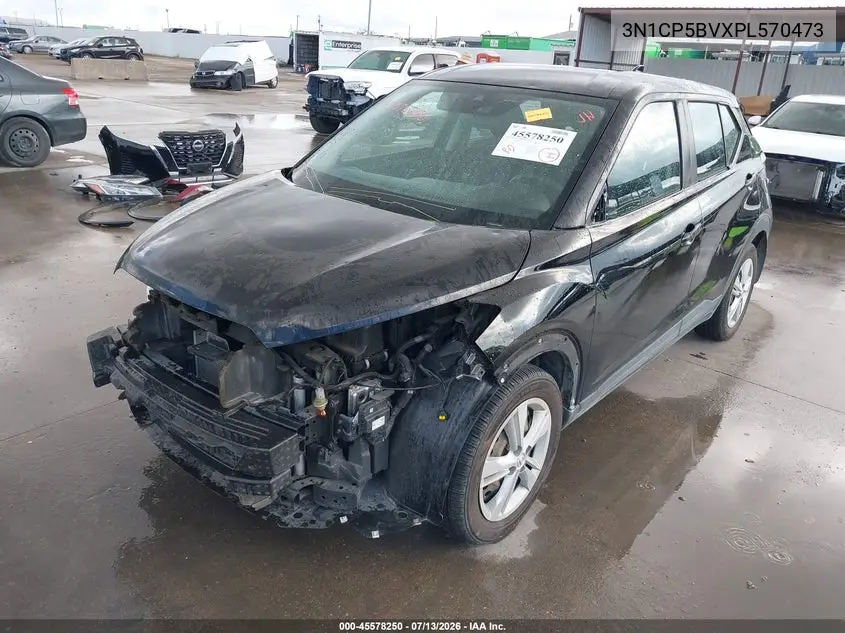 2023 Nissan Kicks S Xtronic Cvt VIN: 3N1CP5BVXPL570473 Lot: 45578250