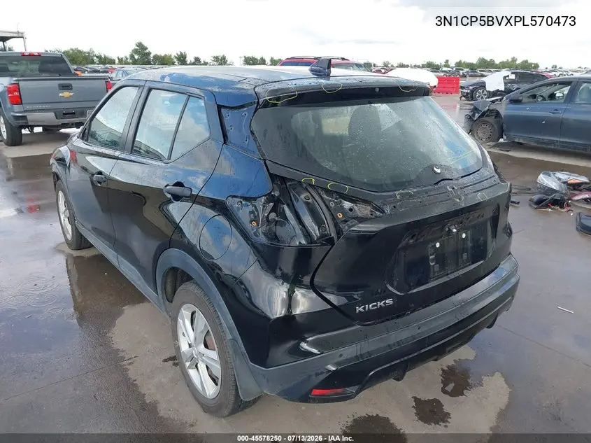 2023 Nissan Kicks S Xtronic Cvt VIN: 3N1CP5BVXPL570473 Lot: 45578250