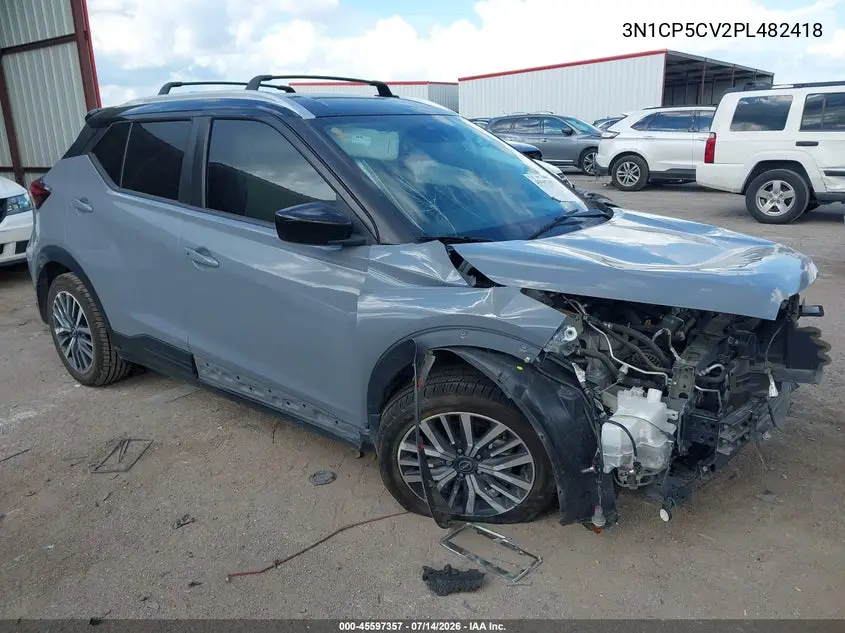 2023 Nissan Kicks Sv Xtronic Cvt VIN: 3N1CP5CV2PL482418 Lot: 45597357