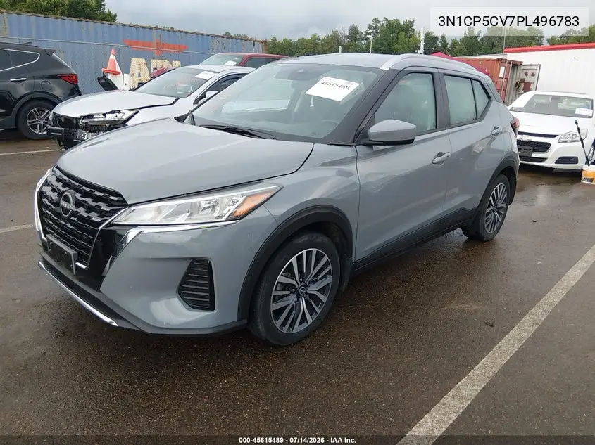 2023 Nissan Kicks Sv Xtronic Cvt VIN: 3N1CP5CV7PL496783 Lot: 45615489