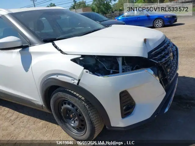 2024 Nissan Kicks Sv VIN: 3N1CP5CV1RL533572 Lot: 12619846
