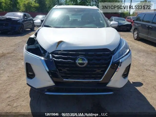 2024 Nissan Kicks Sv VIN: 3N1CP5CV1RL533572 Lot: 12619846
