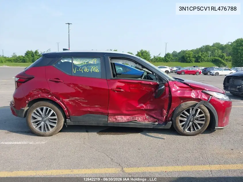 2024 Nissan Kicks Sv VIN: 3N1CP5CV1RL476788 Lot: 12642219