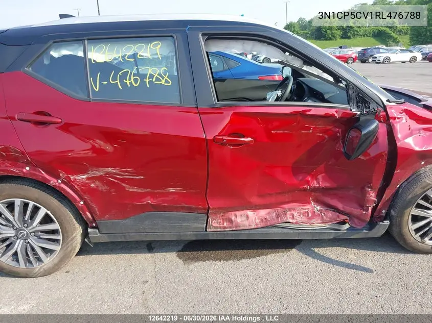 2024 Nissan Kicks Sv VIN: 3N1CP5CV1RL476788 Lot: 12642219