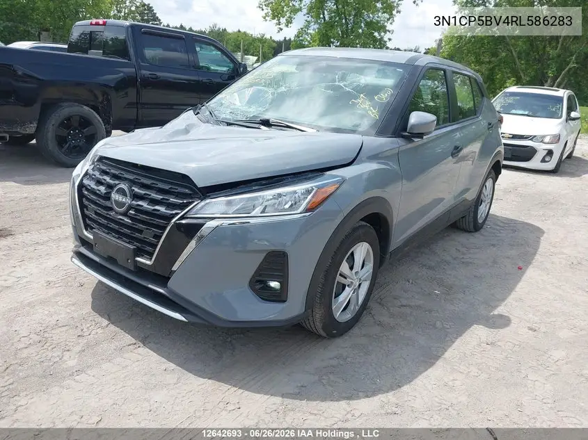 2024 Nissan Kicks S VIN: 3N1CP5BV4RL586283 Lot: 12642693