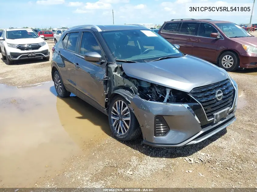 2024 Nissan Kicks Sv Xtronic Cvt VIN: 3N1CP5CV5RL541805 Lot: 45337534