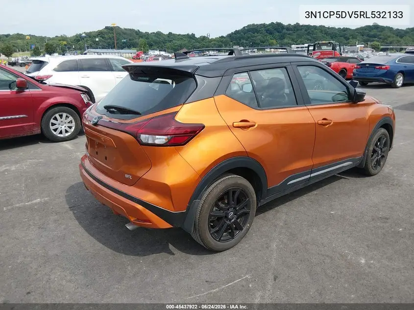 2024 Nissan Kicks Sr Xtronic Cvt VIN: 3N1CP5DV5RL532133 Lot: 45437922