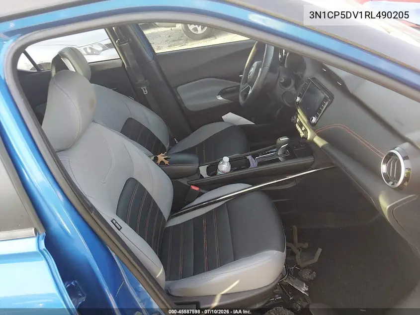 2024 Nissan Kicks Sr Xtronic Cvt VIN: 3N1CP5DV1RL490205 Lot: 45587598