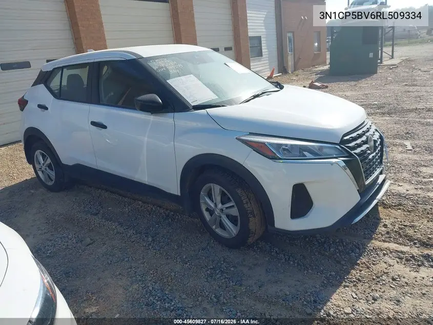 2024 Nissan Kicks S Xtronic Cvt VIN: 3N1CP5BV6RL509334 Lot: 45609827