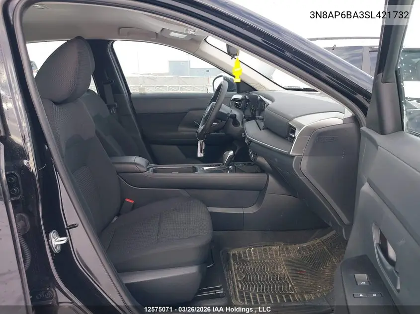 2025 Nissan Kicks S VIN: 3N8AP6BA3SL421732 Lot: 12575071