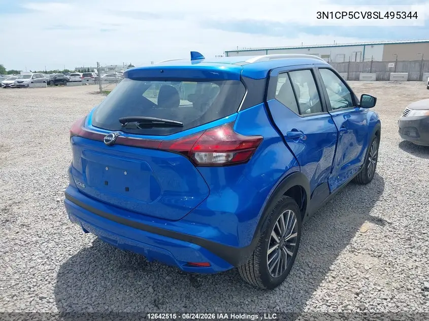 2025 Nissan Kicks Play Sv VIN: 3N1CP5CV8SL495344 Lot: 12642515