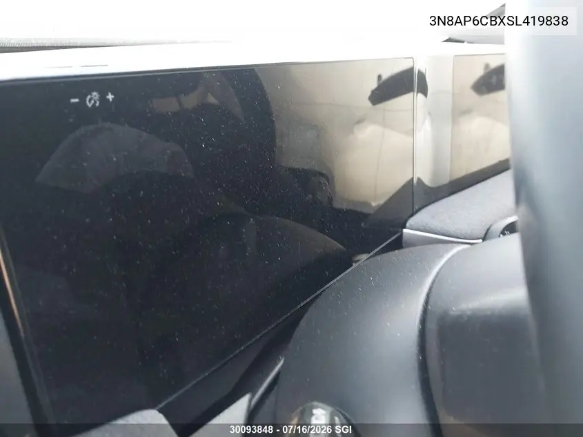 2025 Nissan Kicks Sv VIN: 3N8AP6CBXSL419838 Lot: 30093848