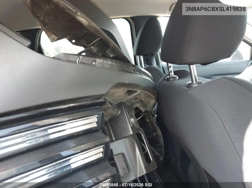 2025 Nissan Kicks Sv VIN: 3N8AP6CBXSL419838 Lot: 30093848