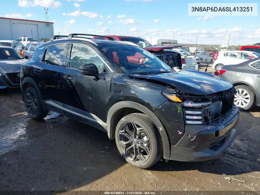 3N8AP6DA6SL413251 2025 Nissan Kicks Sr Fwd