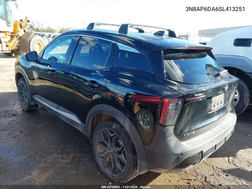 3N8AP6DA6SL413251 2025 Nissan Kicks Sr Fwd