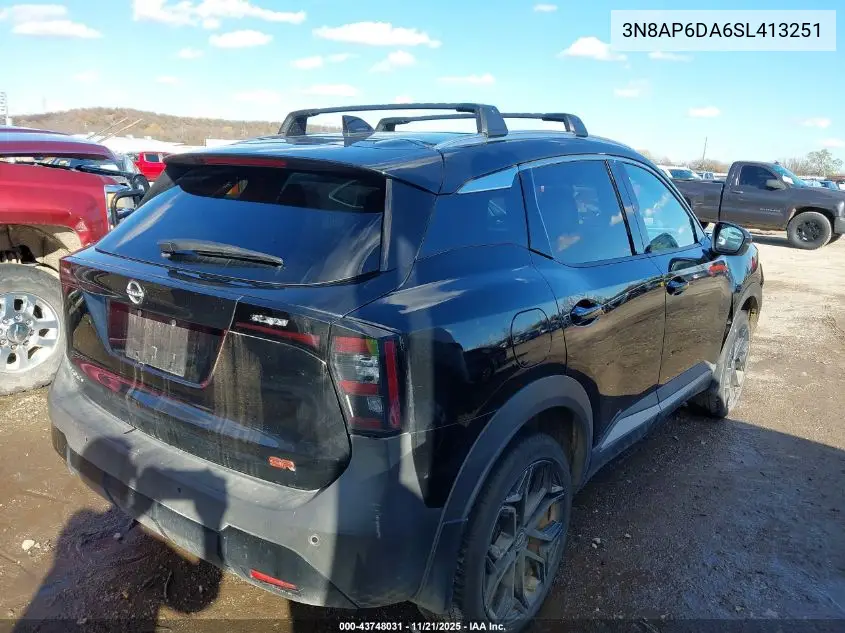 3N8AP6DA6SL413251 2025 Nissan Kicks Sr Fwd