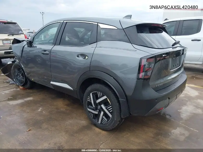 3N8AP6CAXSL420480 2025 Nissan Kicks Sv Fwd