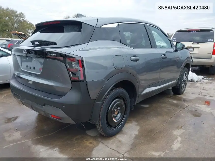 3N8AP6CAXSL420480 2025 Nissan Kicks Sv Fwd
