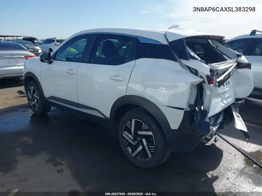 2025 Nissan Kicks Sv Fwd VIN: 3N8AP6CAXSL383298 Lot: 45227039