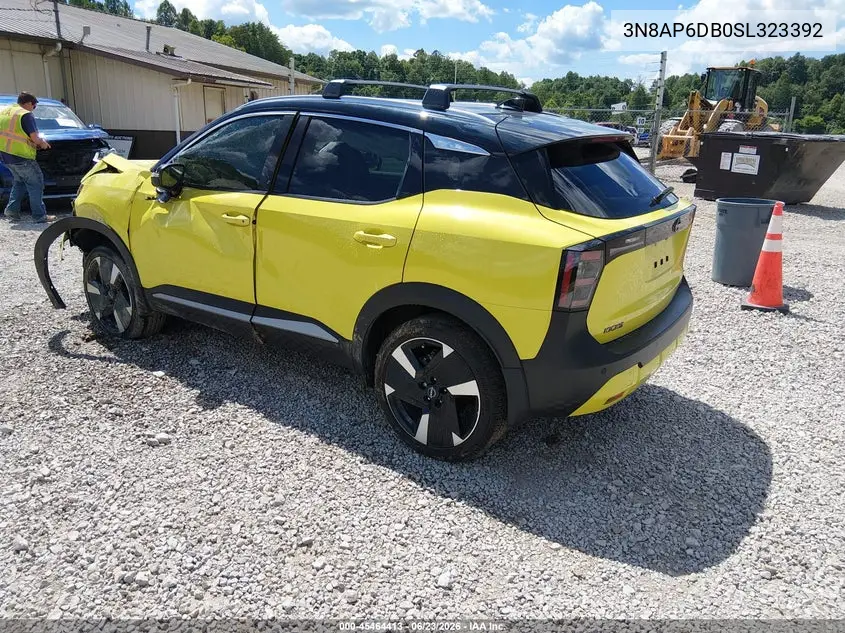 2025 Nissan Kicks Sr Intelligent Awd VIN: 3N8AP6DB0SL323392 Lot: 45464413