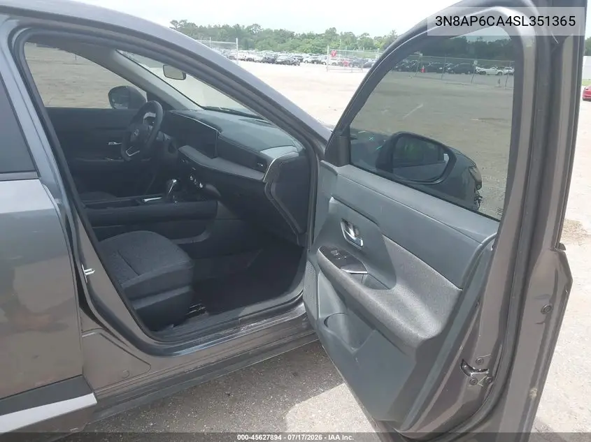 2025 Nissan Kicks Sv Fwd VIN: 3N8AP6CA4SL351365 Lot: 45627894