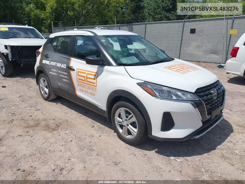 2025 Nissan Kicks Play S VIN: 3N1CP5BVXSL483276 Lot: 45643453