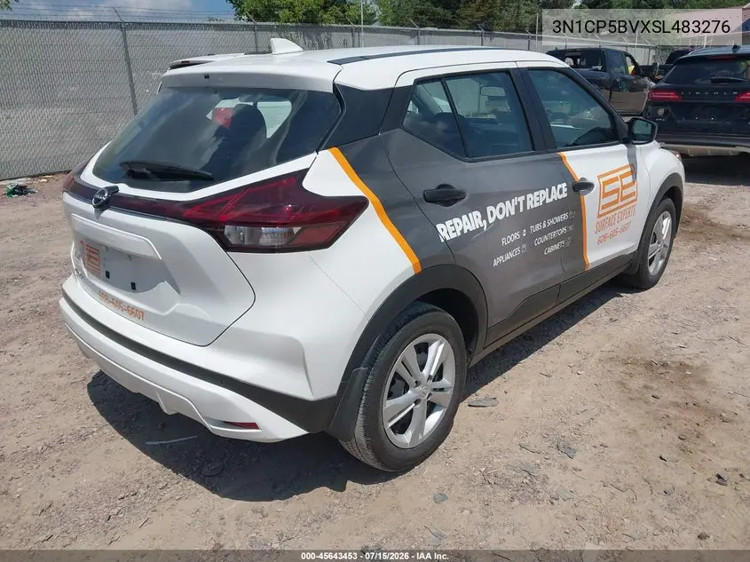 2025 Nissan Kicks Play S VIN: 3N1CP5BVXSL483276 Lot: 45643453