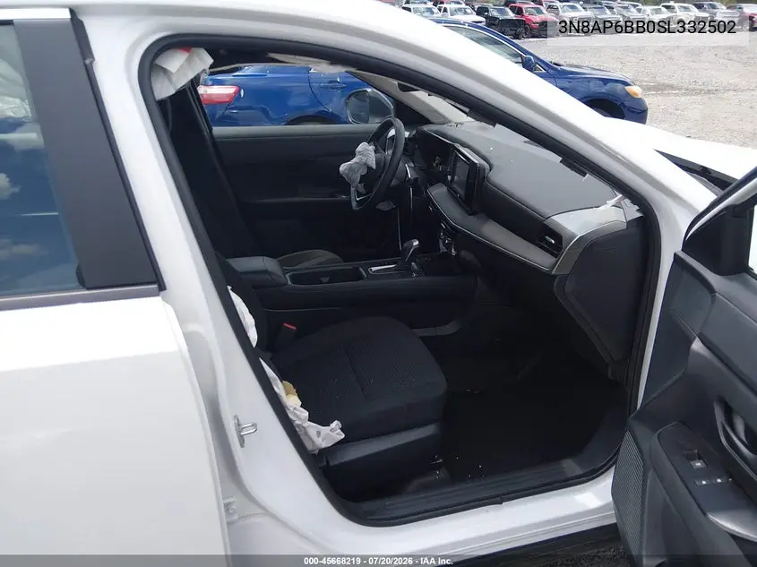 2025 Nissan Kicks S Intelligent Awd VIN: 3N8AP6BB0SL332502 Lot: 45668219