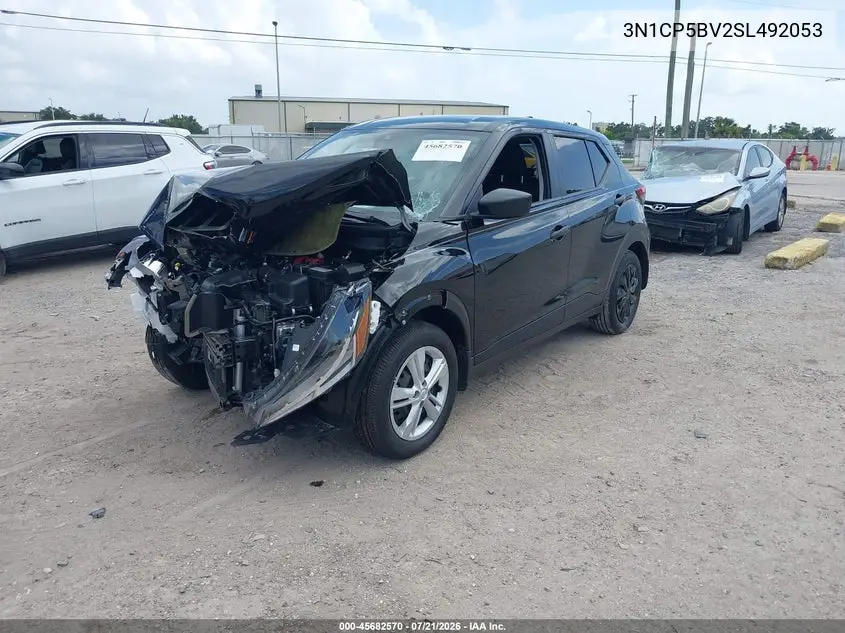 2025 Nissan Kicks Play S VIN: 3N1CP5BV2SL492053 Lot: 45682570