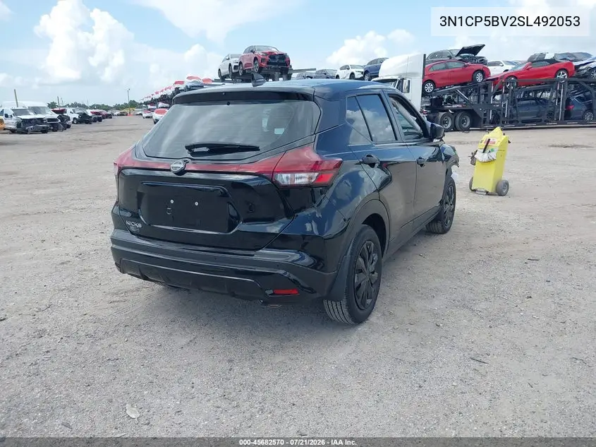 2025 Nissan Kicks Play S VIN: 3N1CP5BV2SL492053 Lot: 45682570