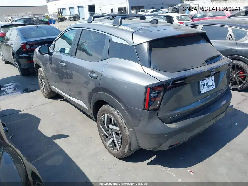 2026 Nissan Kicks Sv VIN: 3N8AP6CE4TL369241 Lot: 45356062