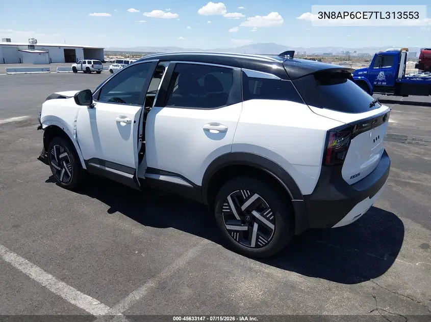 2026 Nissan Kicks Sv VIN: 3N8AP6CE7TL313553 Lot: 45633147
