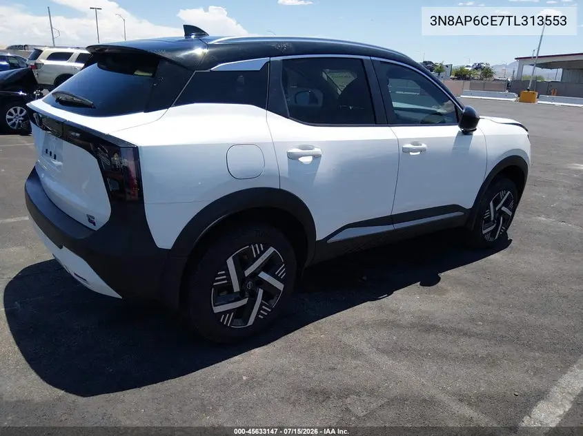 2026 Nissan Kicks Sv VIN: 3N8AP6CE7TL313553 Lot: 45633147