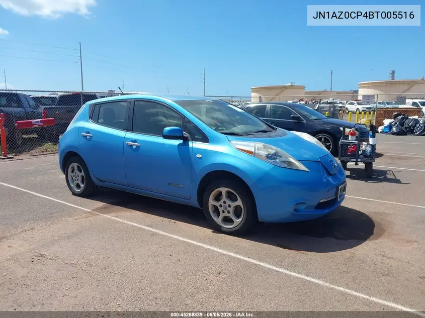 2011 Nissan Leaf Sl VIN: JN1AZ0CP4BT005516 Lot: 45268839