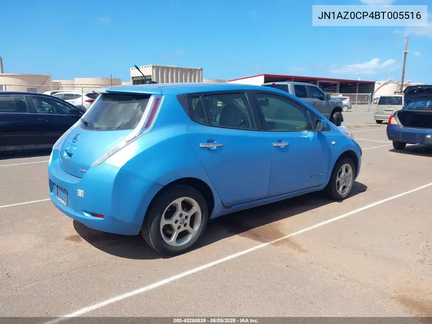 2011 Nissan Leaf Sl VIN: JN1AZ0CP4BT005516 Lot: 45268839