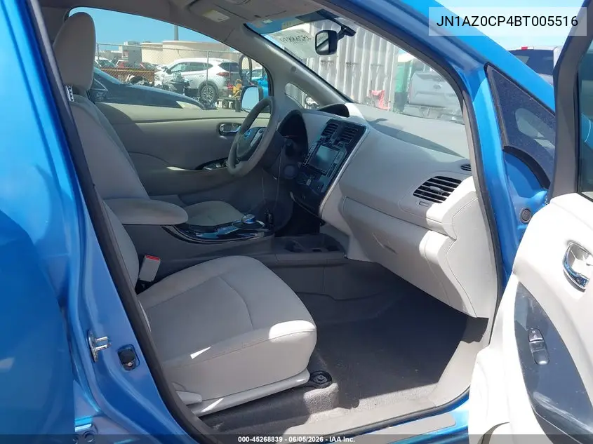 2011 Nissan Leaf Sl VIN: JN1AZ0CP4BT005516 Lot: 45268839