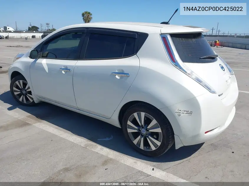 2013 Nissan Leaf Sl VIN: 1N4AZ0CP0DC425022 Lot: 45413565