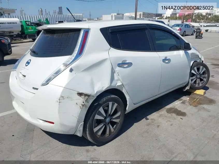 2013 Nissan Leaf Sl VIN: 1N4AZ0CP0DC425022 Lot: 45413565