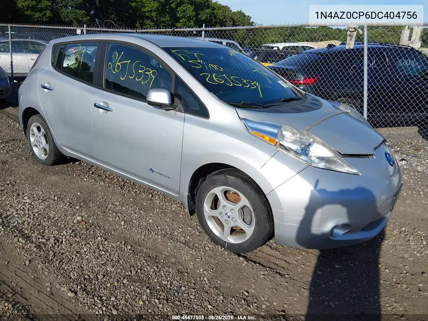 2013 Nissan Leaf Sv VIN: 1N4AZ0CP6DC404756 Lot: 45477505