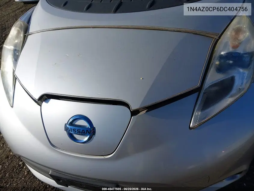 2013 Nissan Leaf Sv VIN: 1N4AZ0CP6DC404756 Lot: 45477505