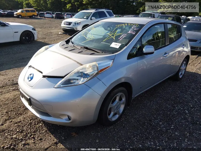 2013 Nissan Leaf Sv VIN: 1N4AZ0CP6DC404756 Lot: 45477505