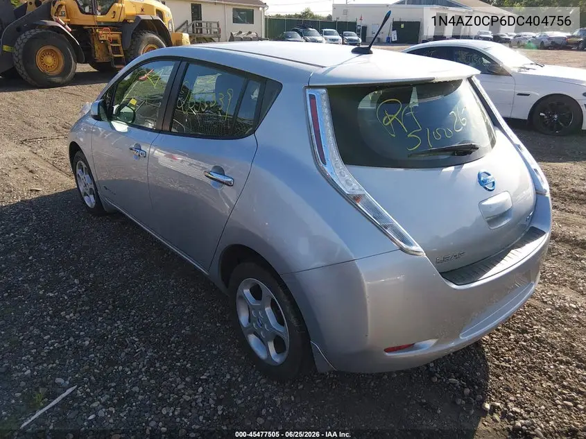 2013 Nissan Leaf Sv VIN: 1N4AZ0CP6DC404756 Lot: 45477505