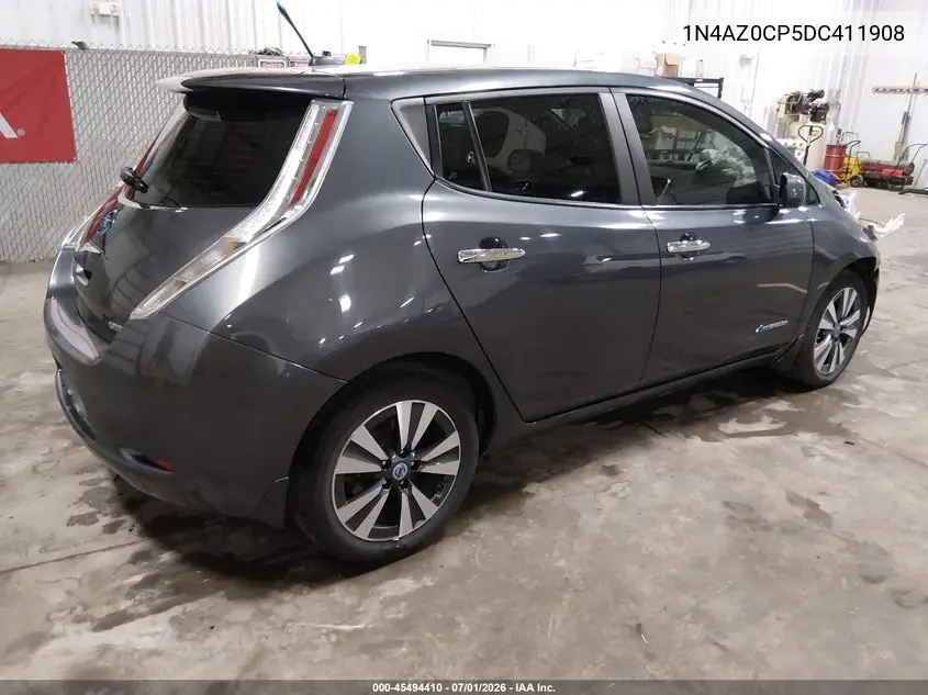 2013 Nissan Leaf Sl VIN: 1N4AZ0CP5DC411908 Lot: 45494410