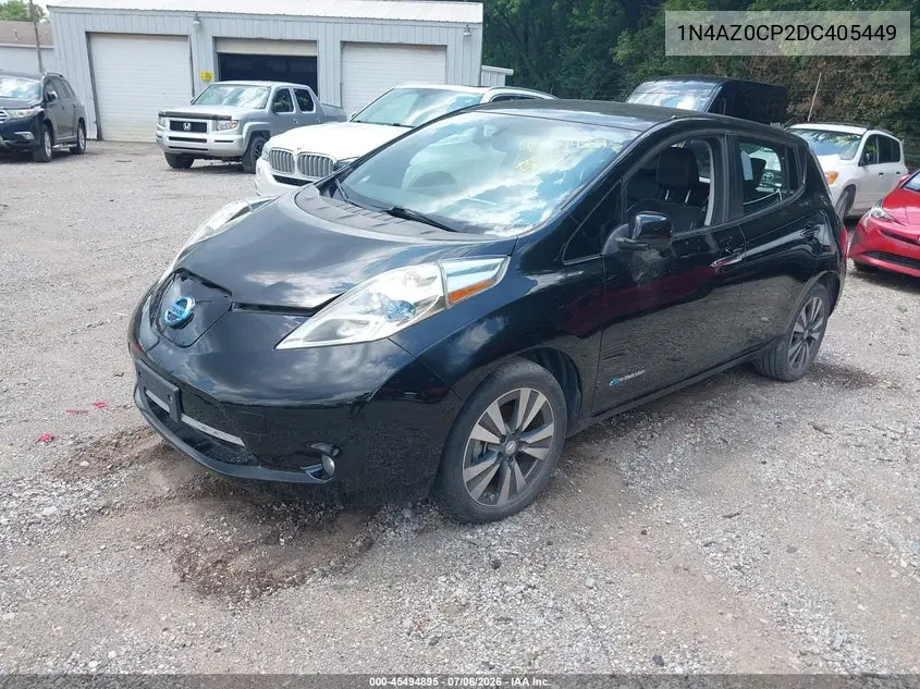 2013 Nissan Leaf Sl VIN: 1N4AZ0CP2DC405449 Lot: 45494895