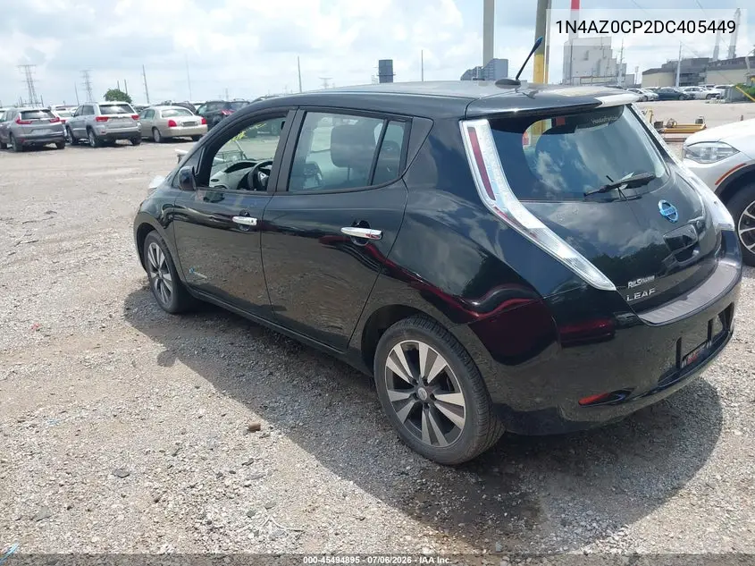 2013 Nissan Leaf Sl VIN: 1N4AZ0CP2DC405449 Lot: 45494895