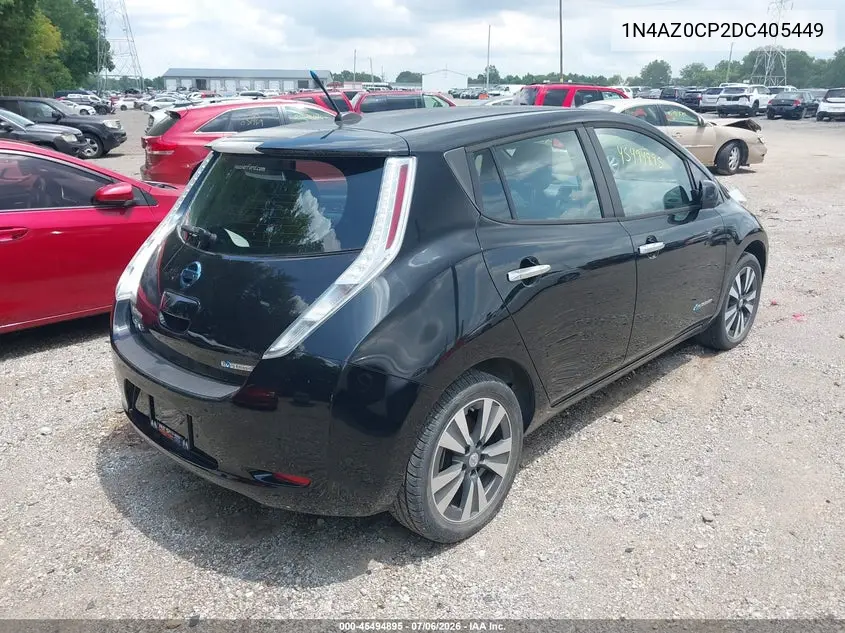 2013 Nissan Leaf Sl VIN: 1N4AZ0CP2DC405449 Lot: 45494895